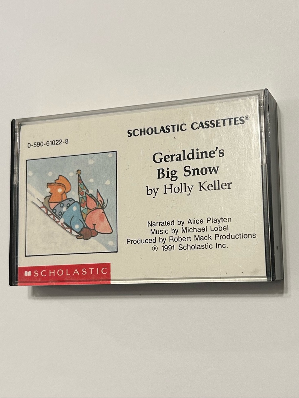 Scholastic Cassettes Geraldine’s Big Snow